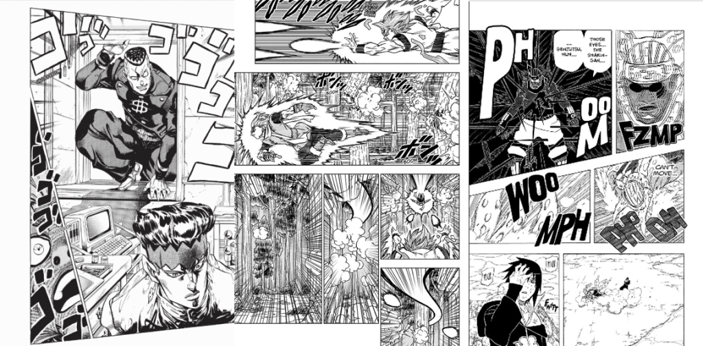 Differences on how VIZ handles SFX for different titles